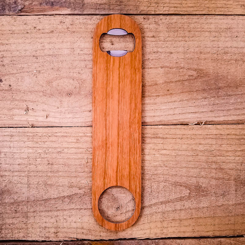 Wooden Bottle Opener | Handmade Speed Opener (Full Size)