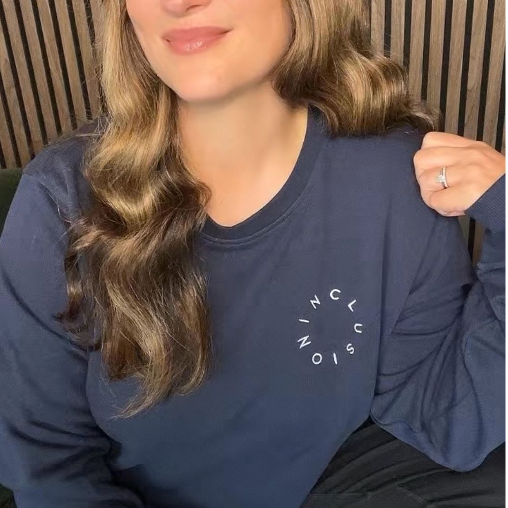 Inclusion Embroidered Organic Crewneck