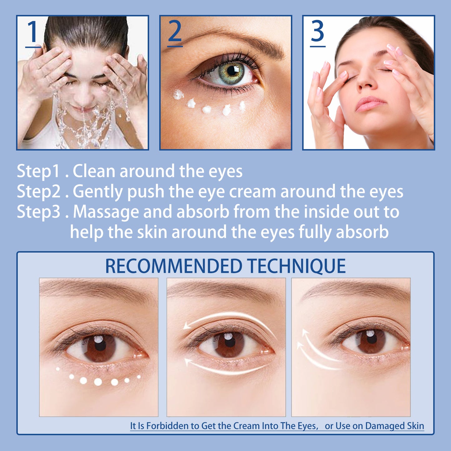 West&Month Snake Venom Peptide Eye Cream Gently Moisturizes Dark Circles And Fine Lines Around The Eyes. It Is An External Moisturizing Eye Cream
