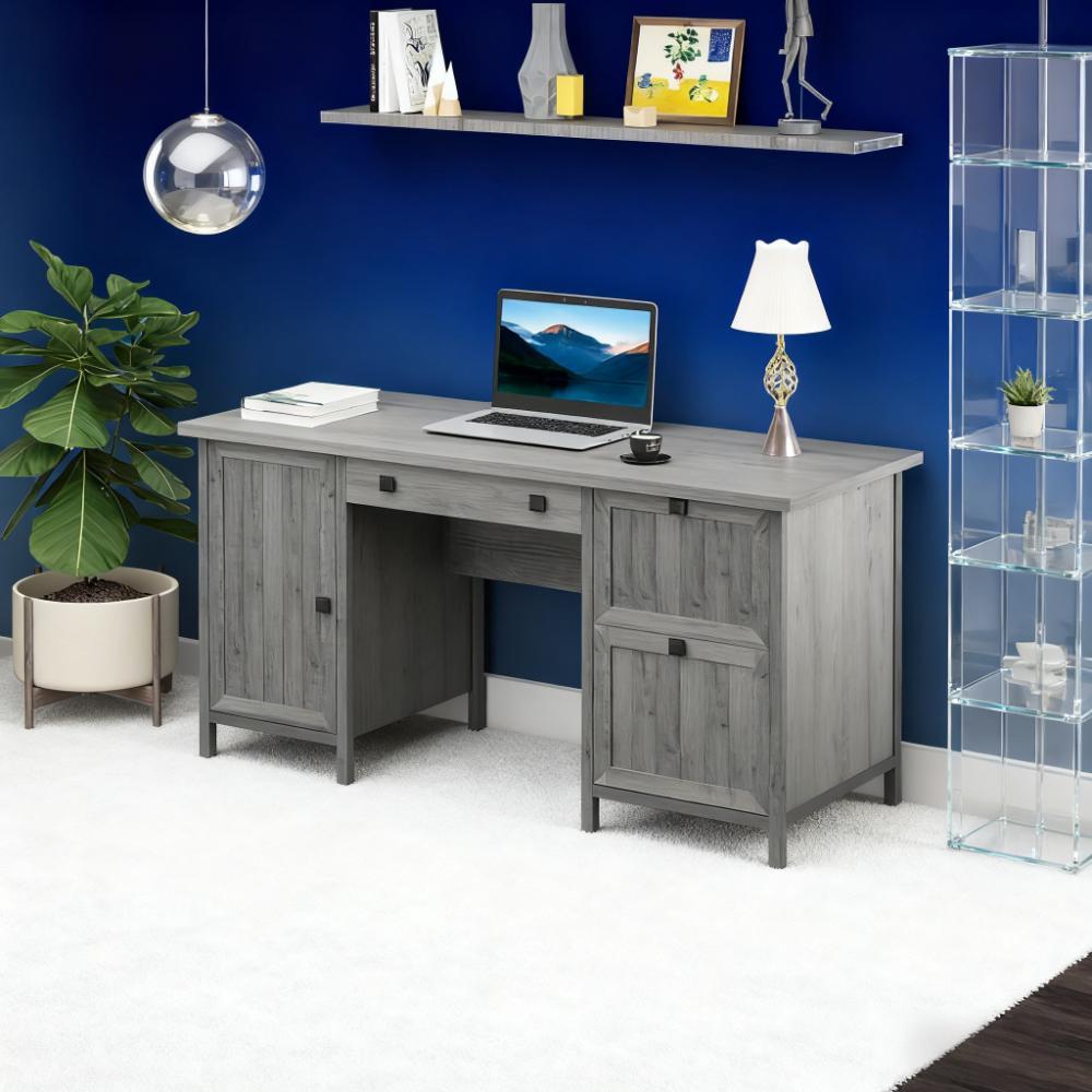 Desk Home Office Work station Vintage Executive Computer Desk