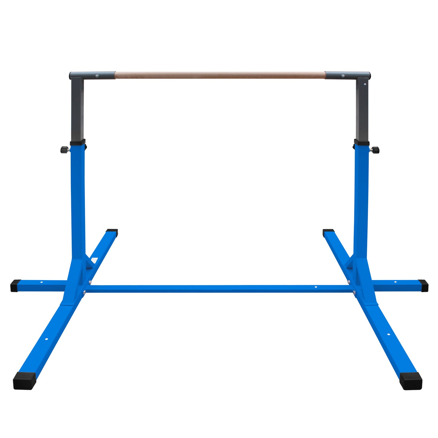 Gymnastics Bar for Kids, Adjustable Height Gym Bar, Junior Training Kip Bar for Home, Built for kids 3+ Years Blue