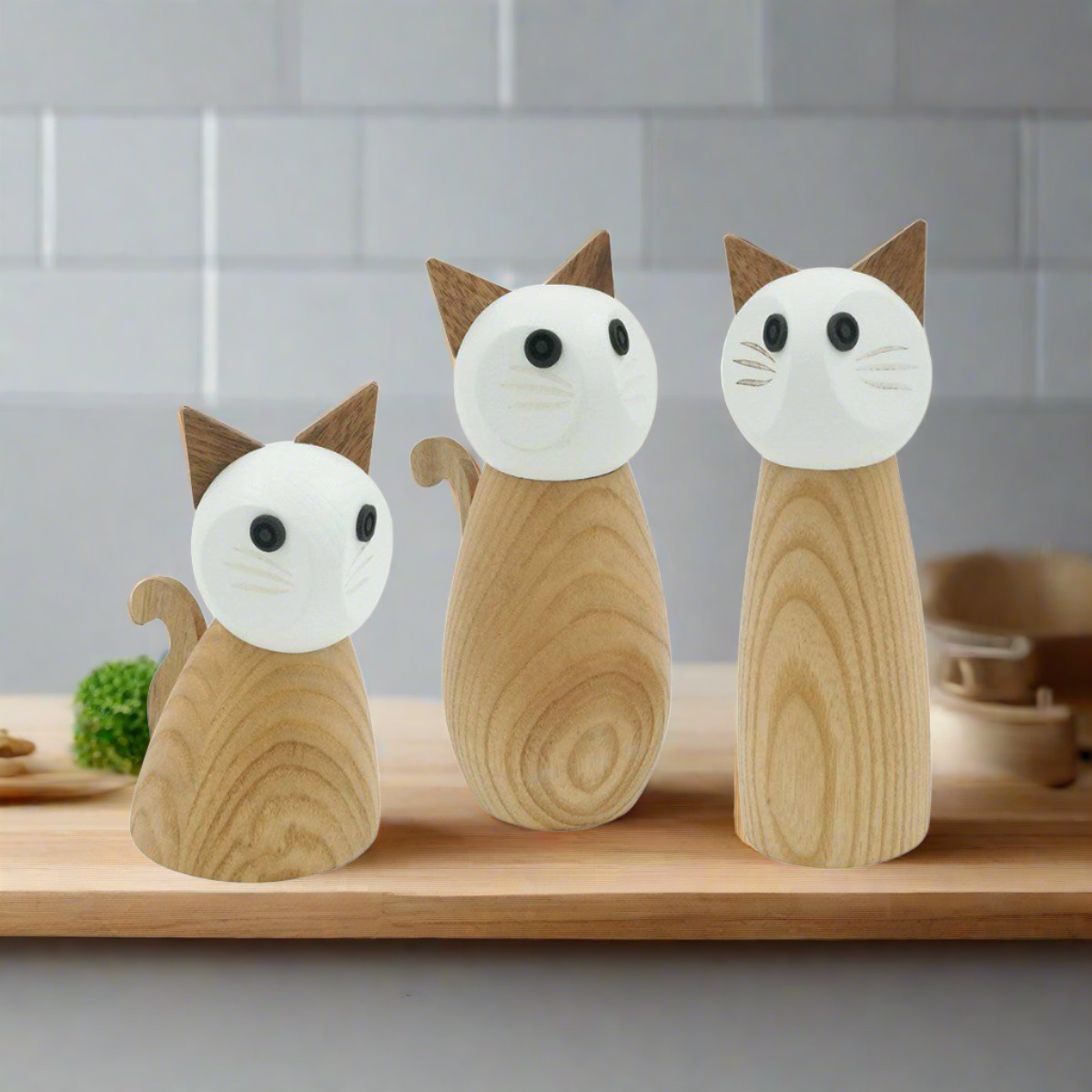 Cat Pepper & Salt Mill