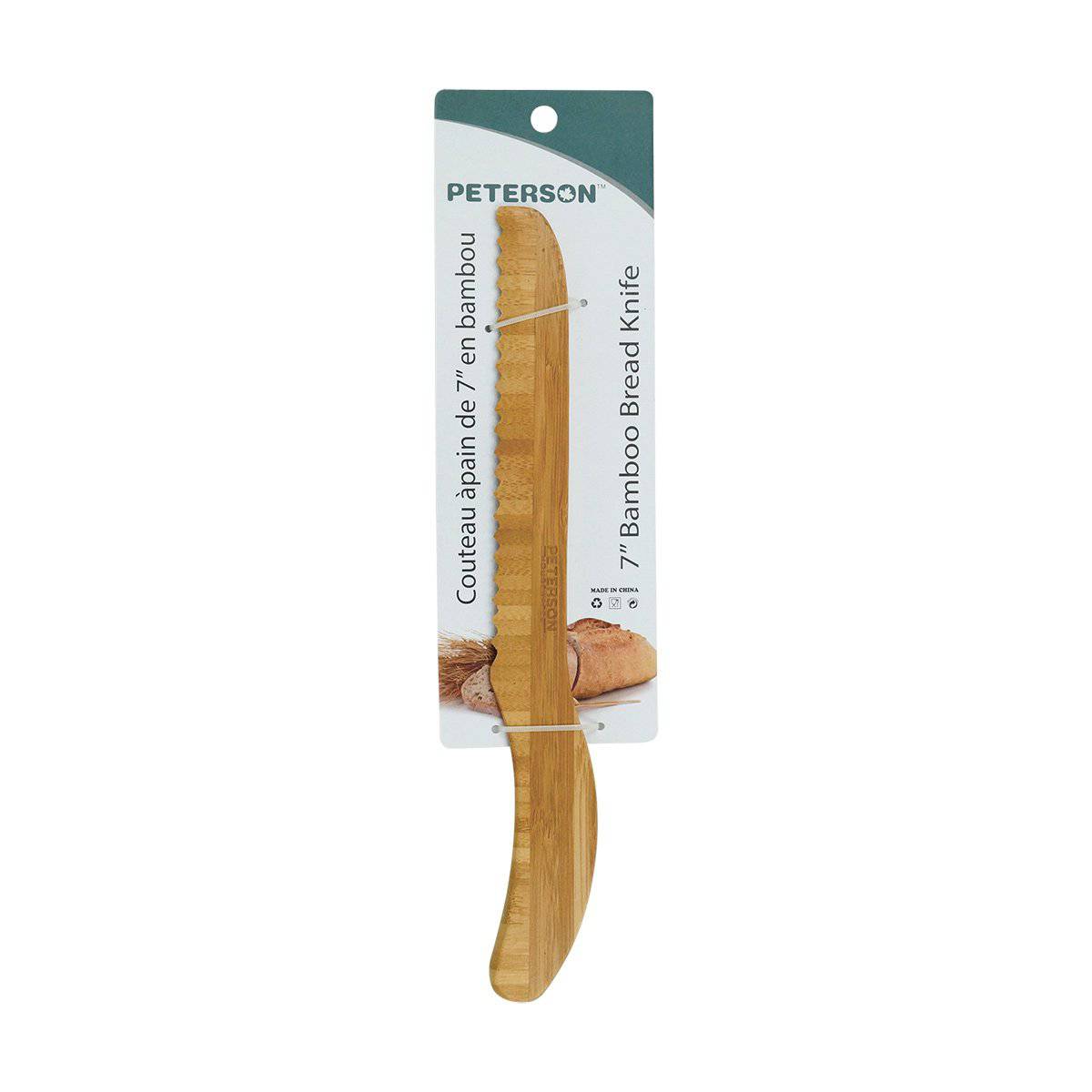7" BAMBOO BREAD KNIFE