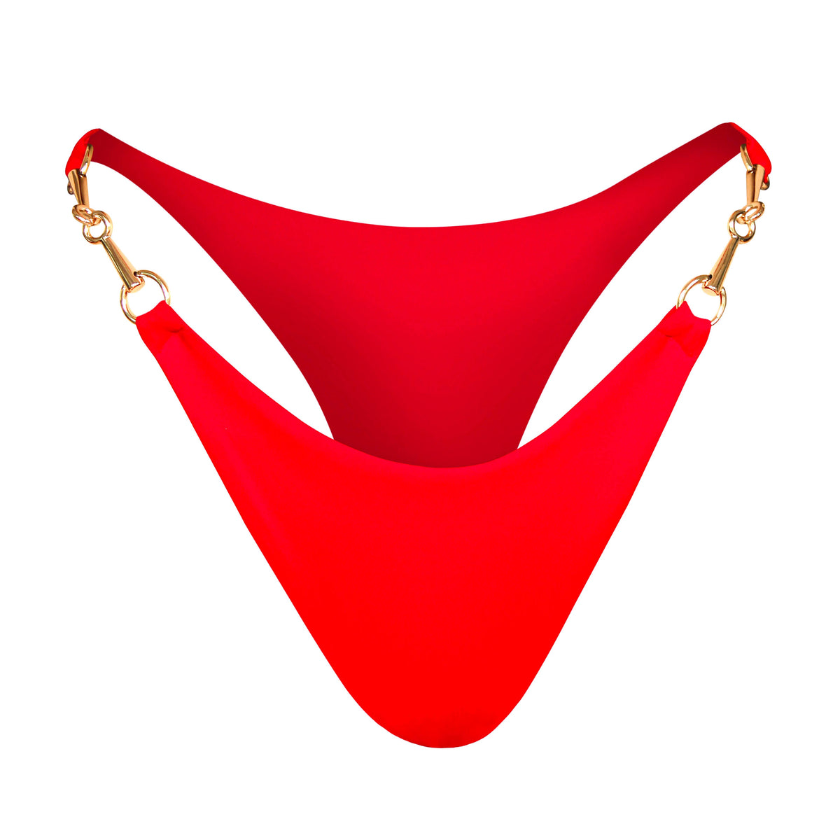 The Segara High-Cut Recycled Bikini in Red