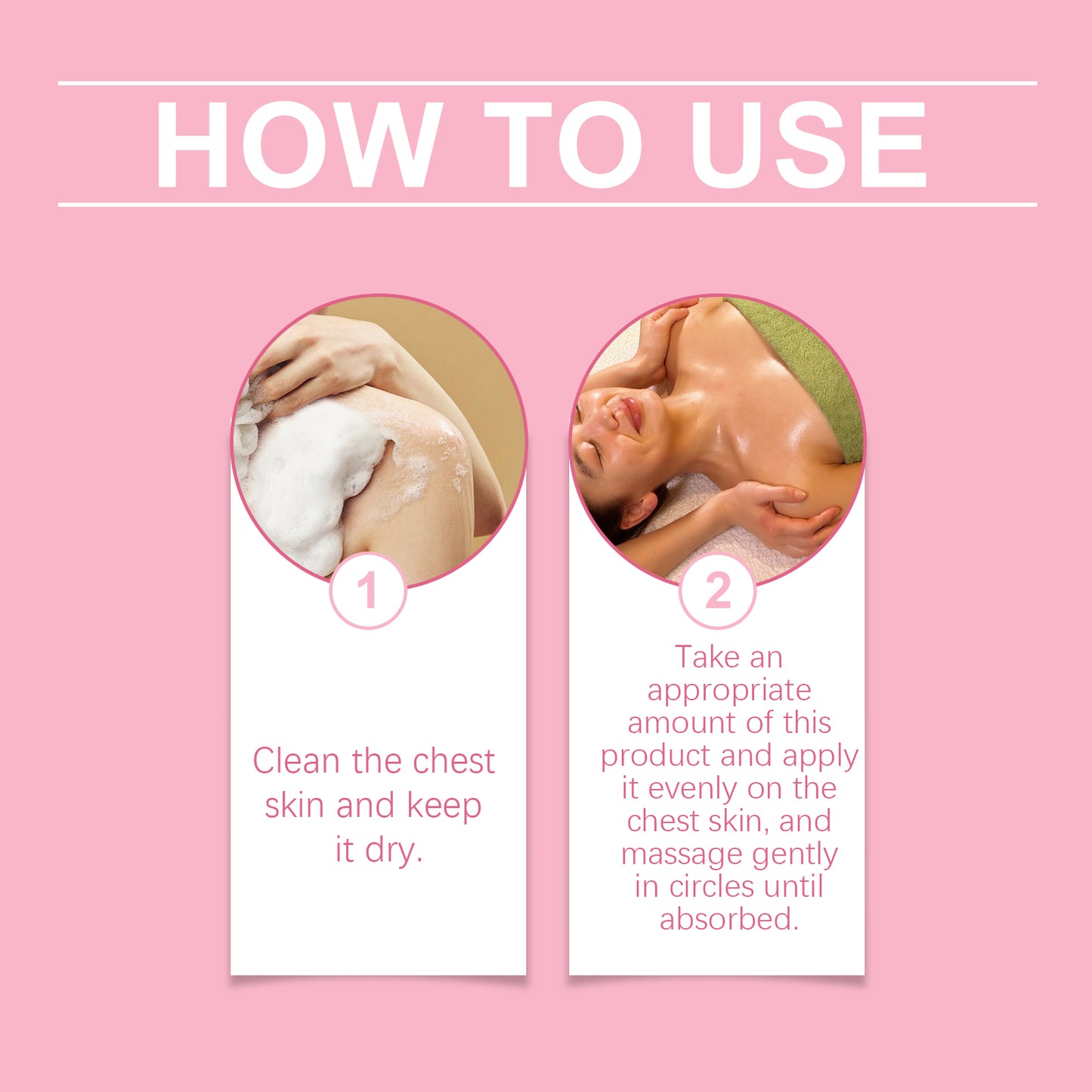 EELHOE Chest Care Cream Gently Nourishes And Tightens The Skin. Chest Contour Massage Care Cream