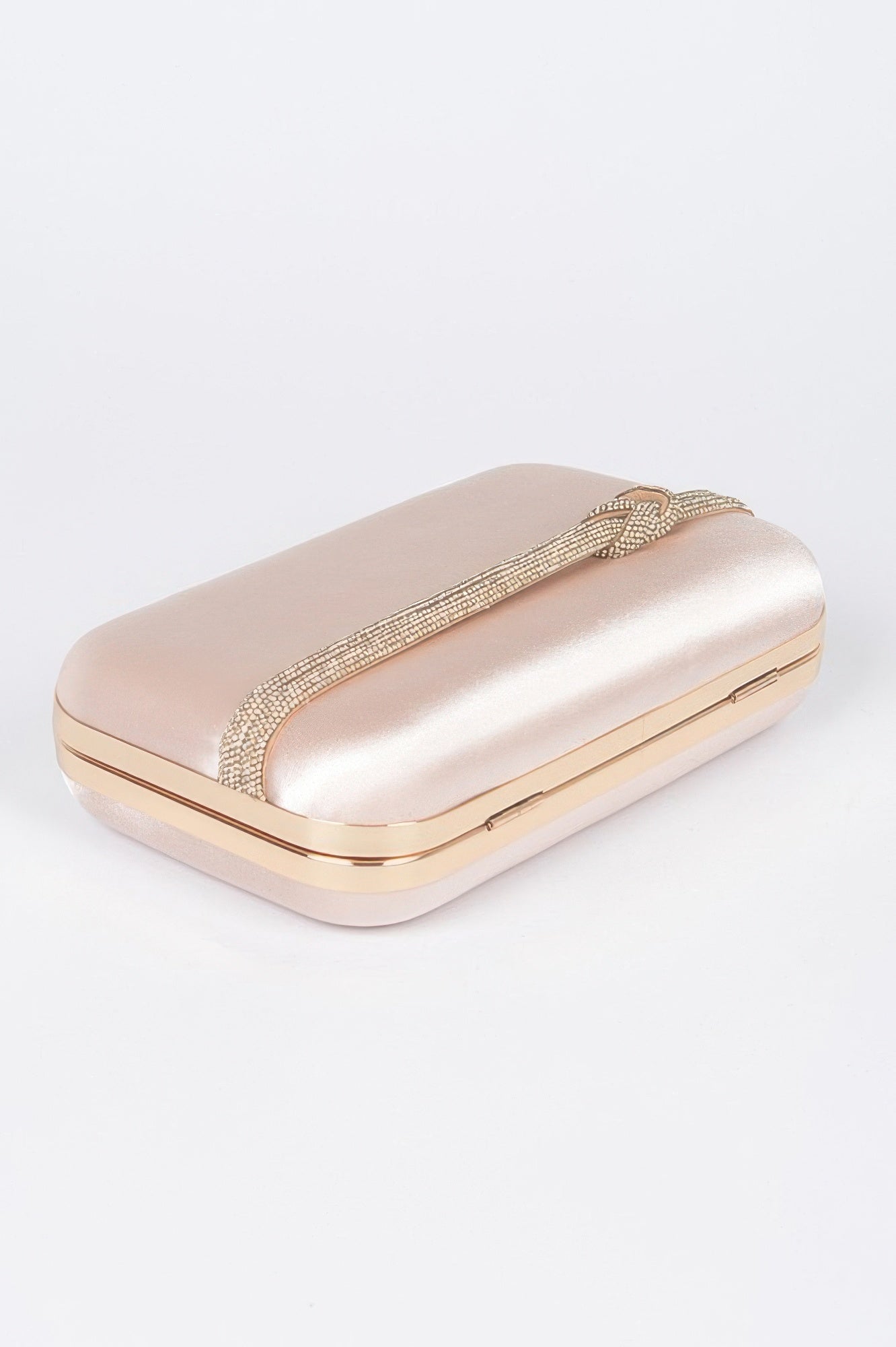 GRAMERCY Satin Frame Clutch | Luxury BYMANYC ® New York Style