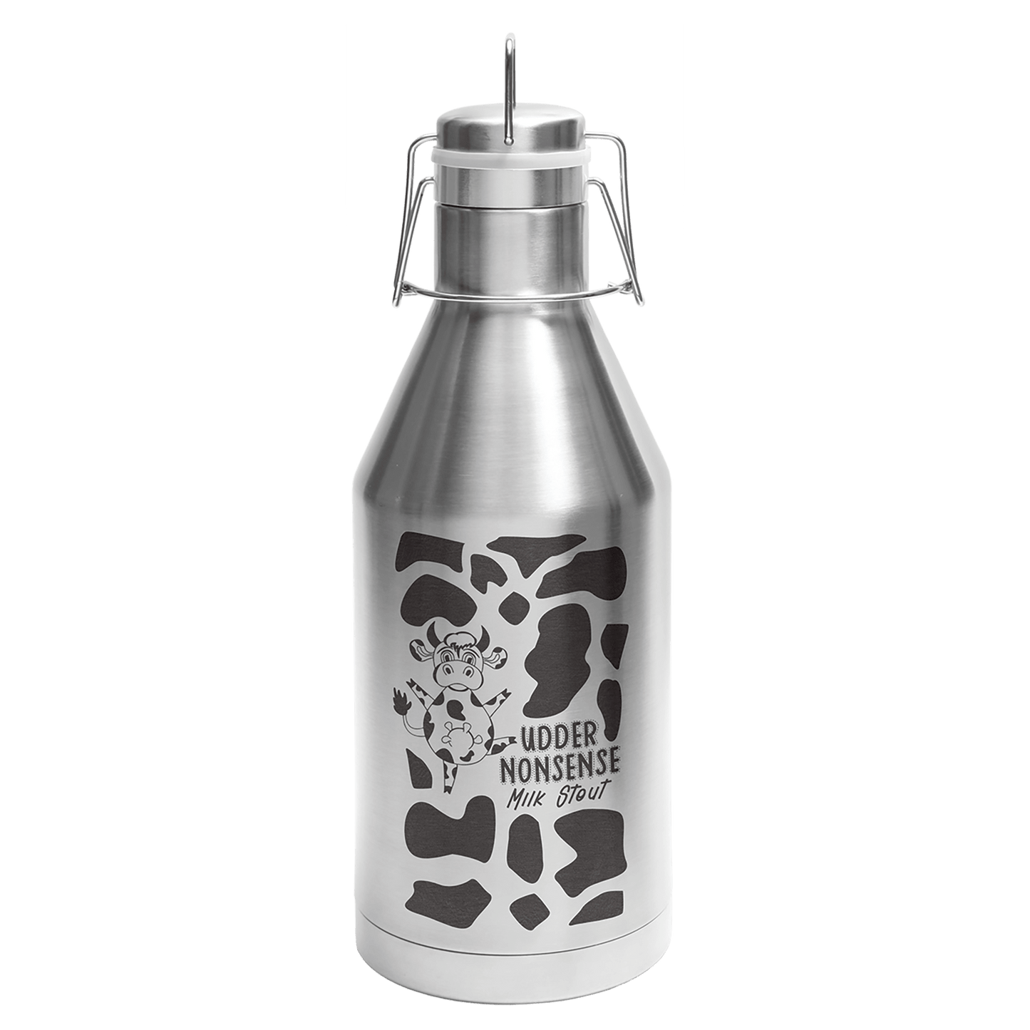 Polar Camel 64 Oz. Stainless Steel Vacuum Insulated Growler With Swing-Top Lid