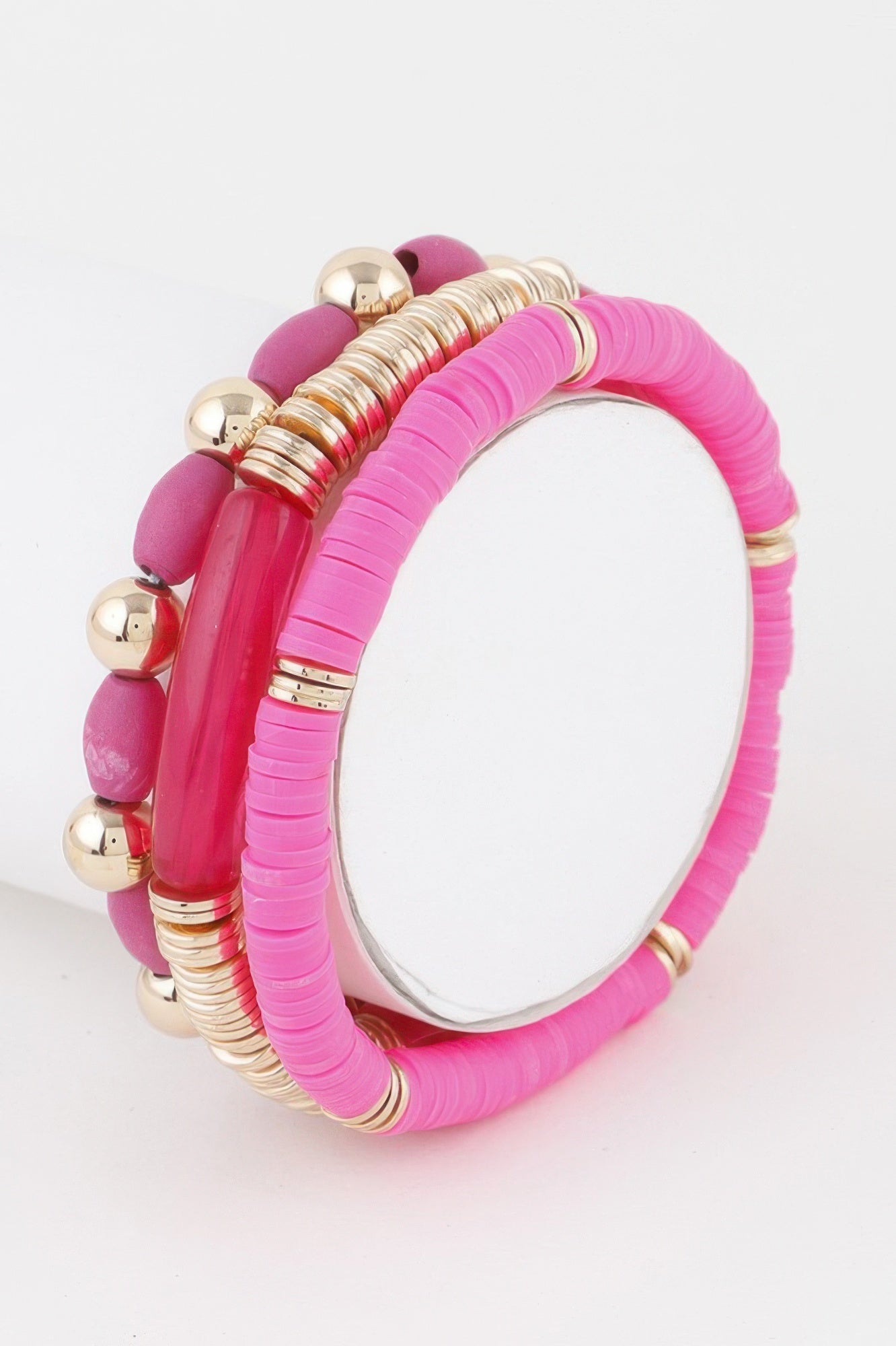 MADISON Triple Layered Bead Bracelet - New Collection Los Angeles - BYMANYC ® New York