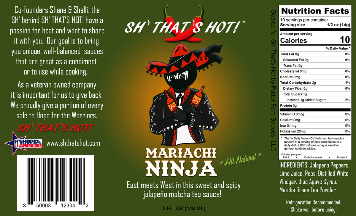 Mariachi Ninja Hot Sauce