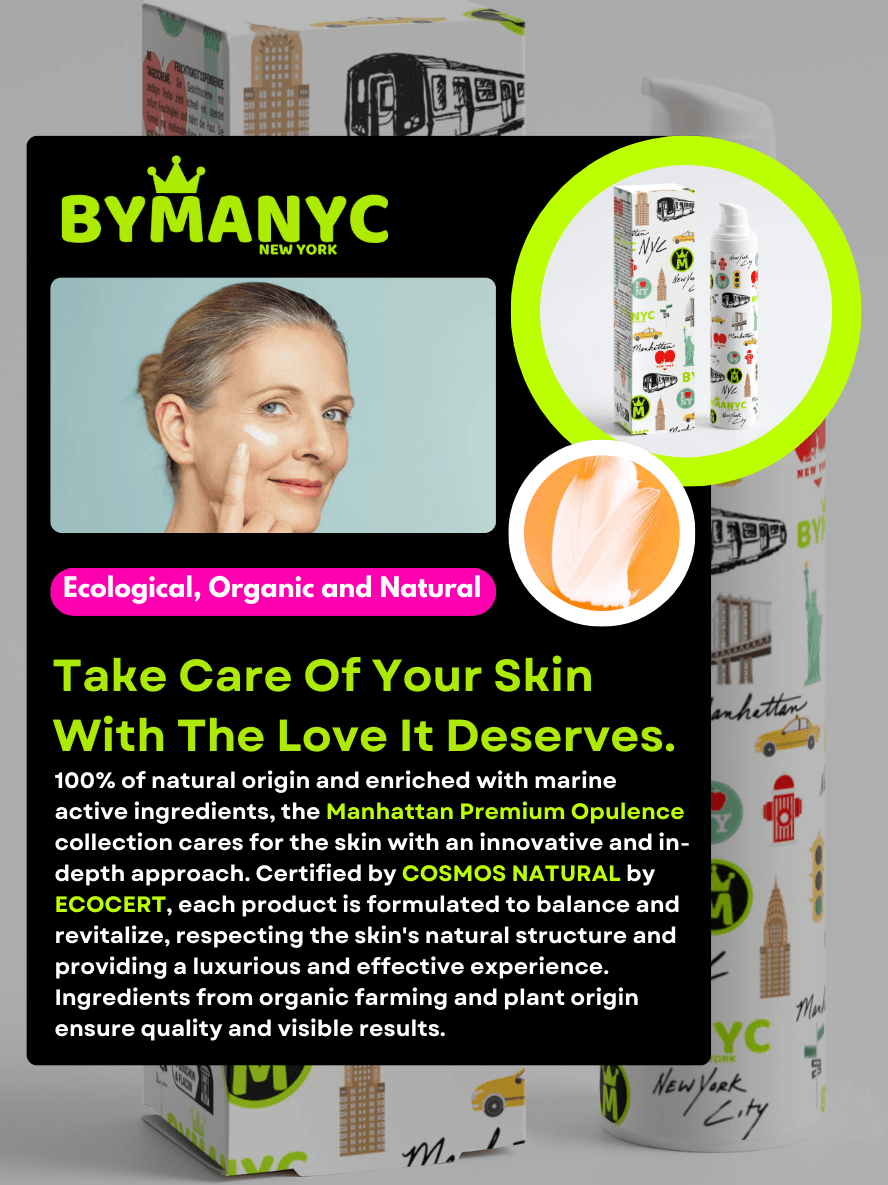 Night Cream With Ceramides Vegan Hydration BYMANYC ® New York