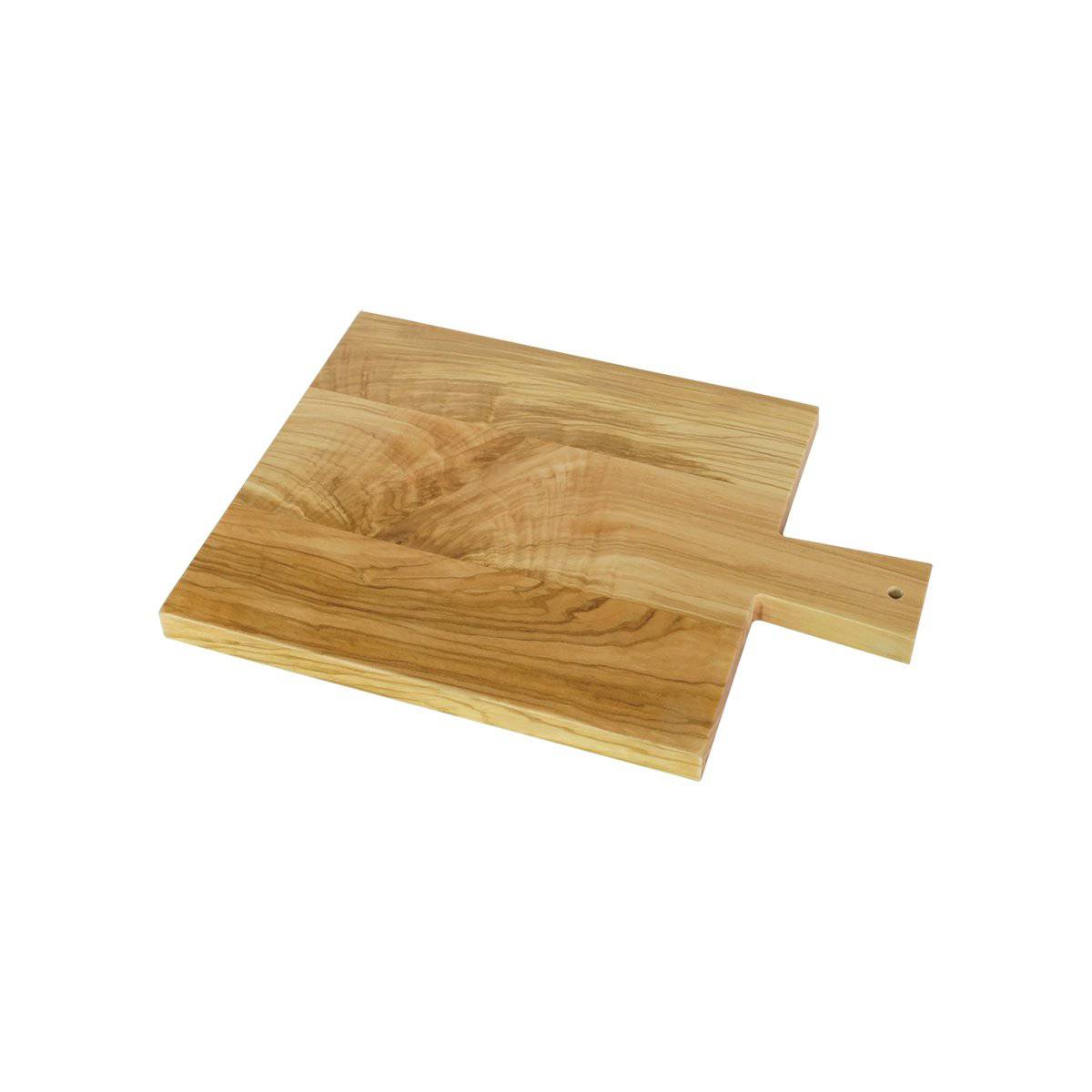 OLIVEWOOD CUTTING BOARD Rectangle + Handle -- 13" X 9"