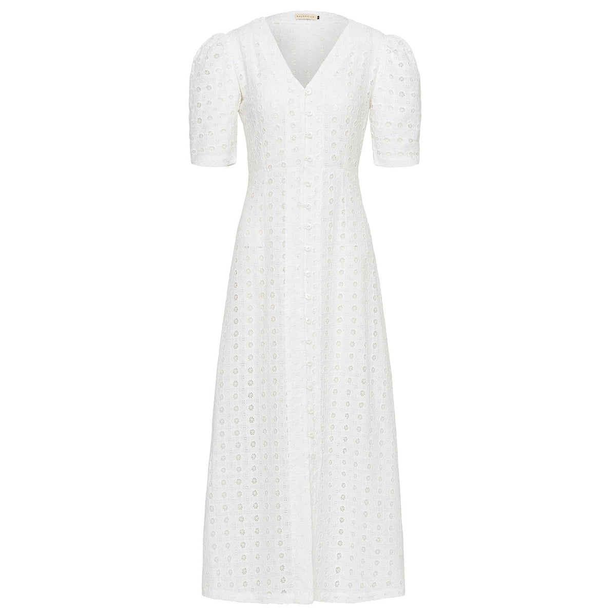 The Olympia Embroidered Cotton Dress