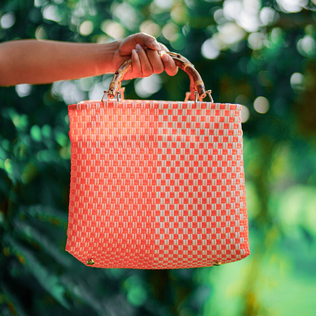 The Pasar Mojave Recycled Market Tote Bag