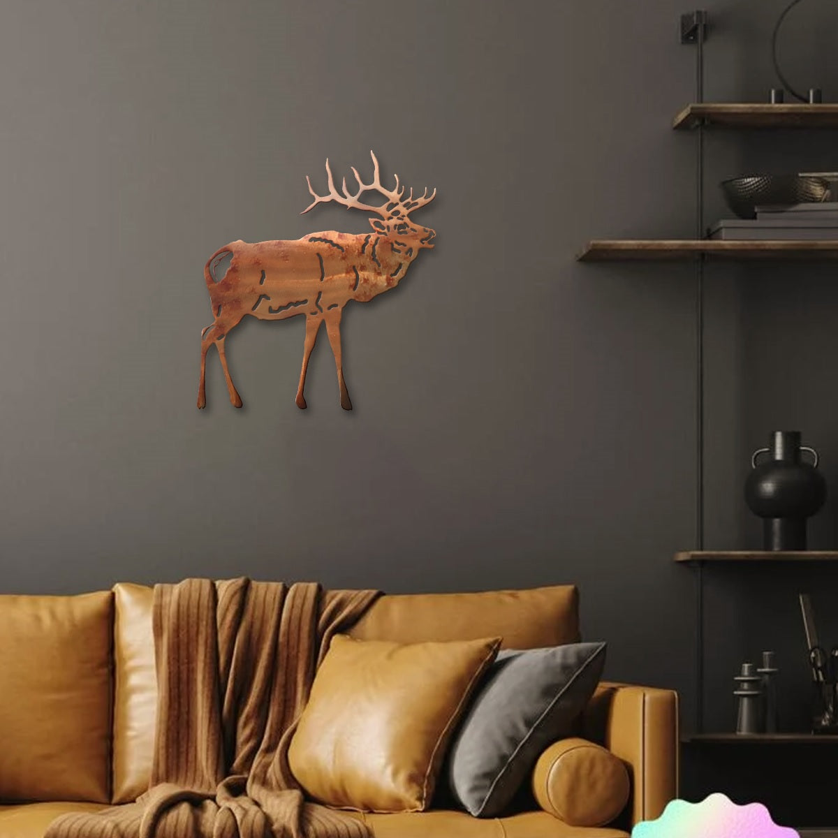 Stag Metal Wall Art