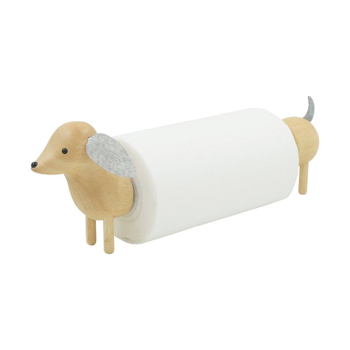 Rubber Wood: Dog TOWEL HOLDER