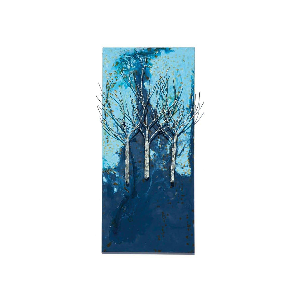Burning Forest Wall Mountable Original Artwork