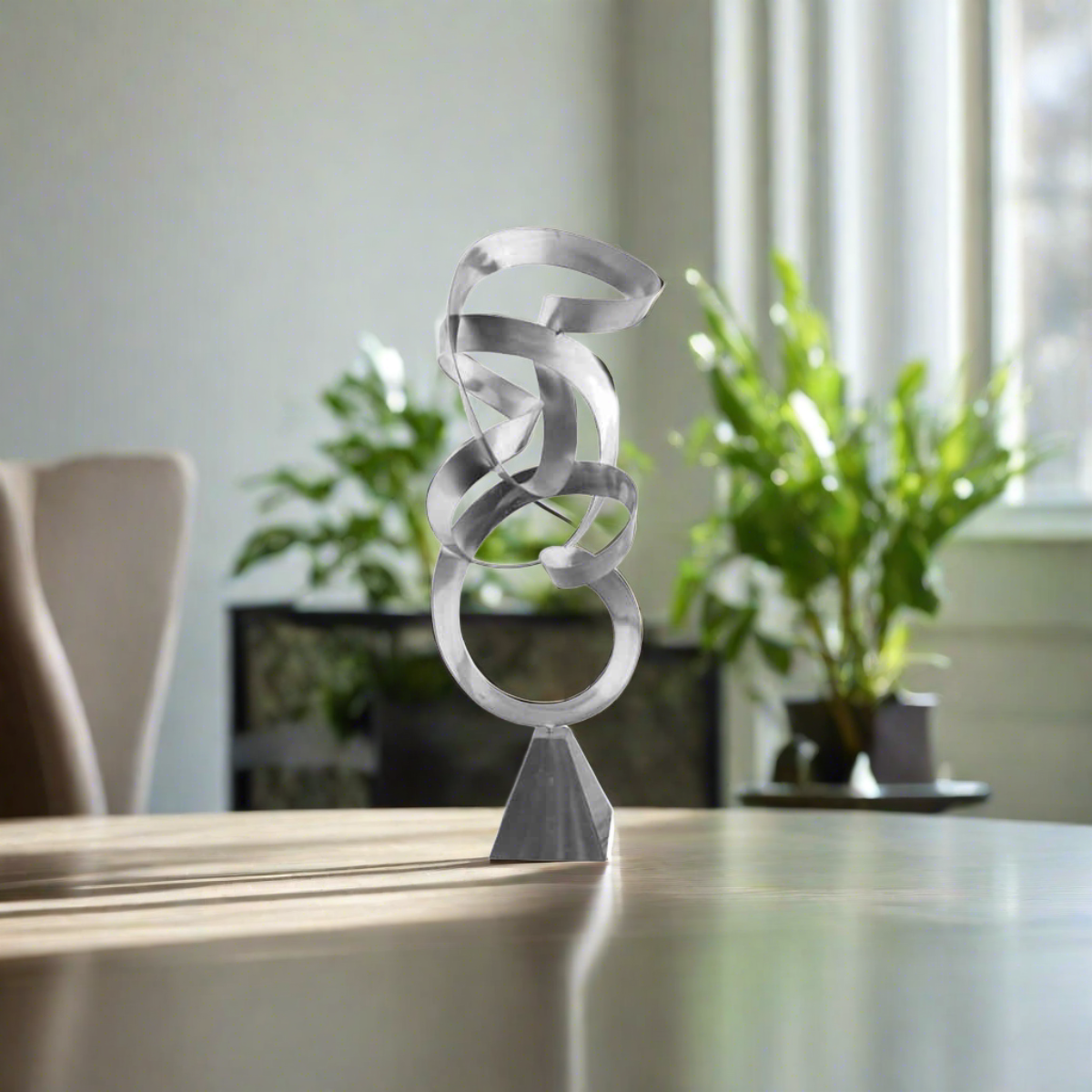 Infinite Path Metal Sculpture Original Artwork