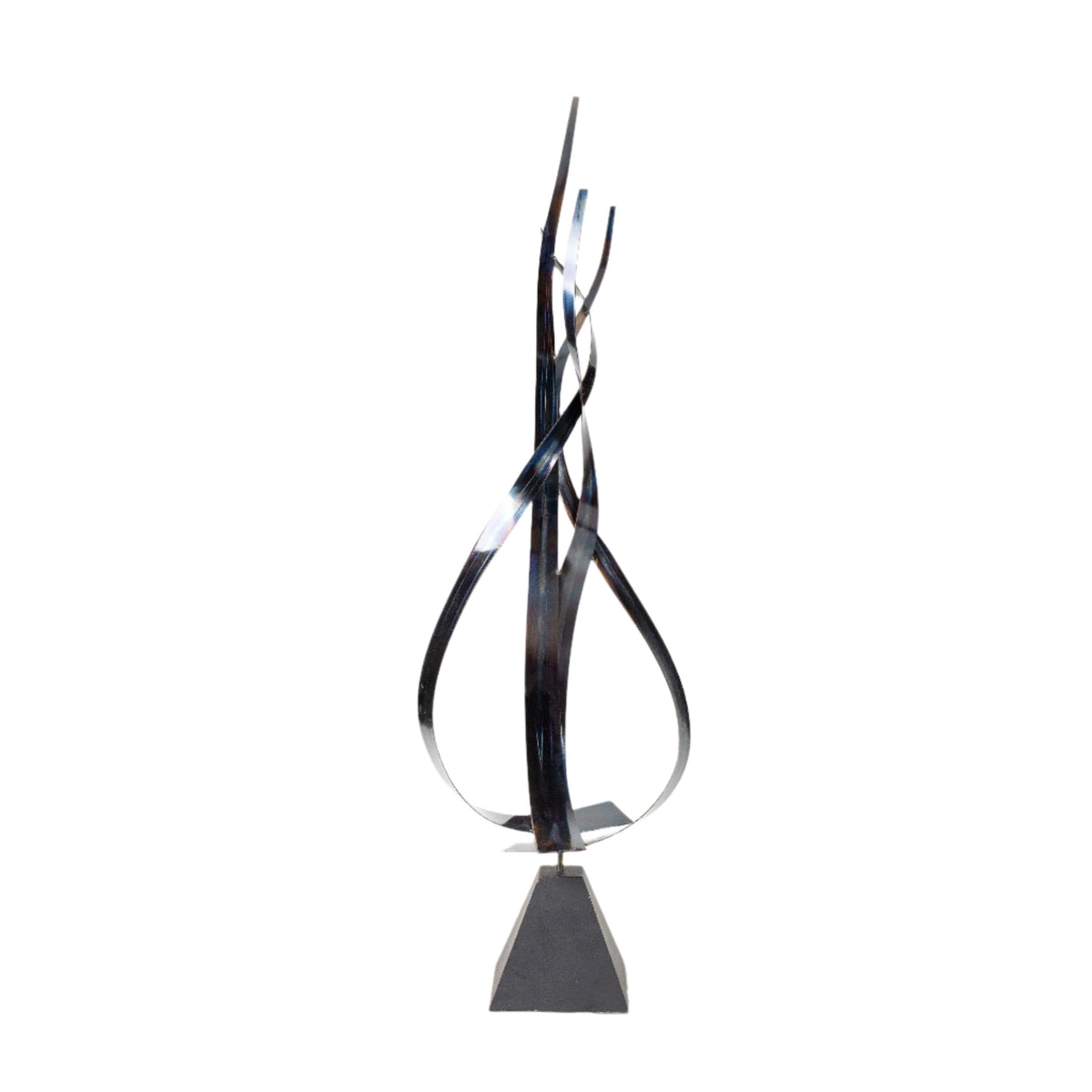 Euphoric Flame Metal Sculpture Original Artwork