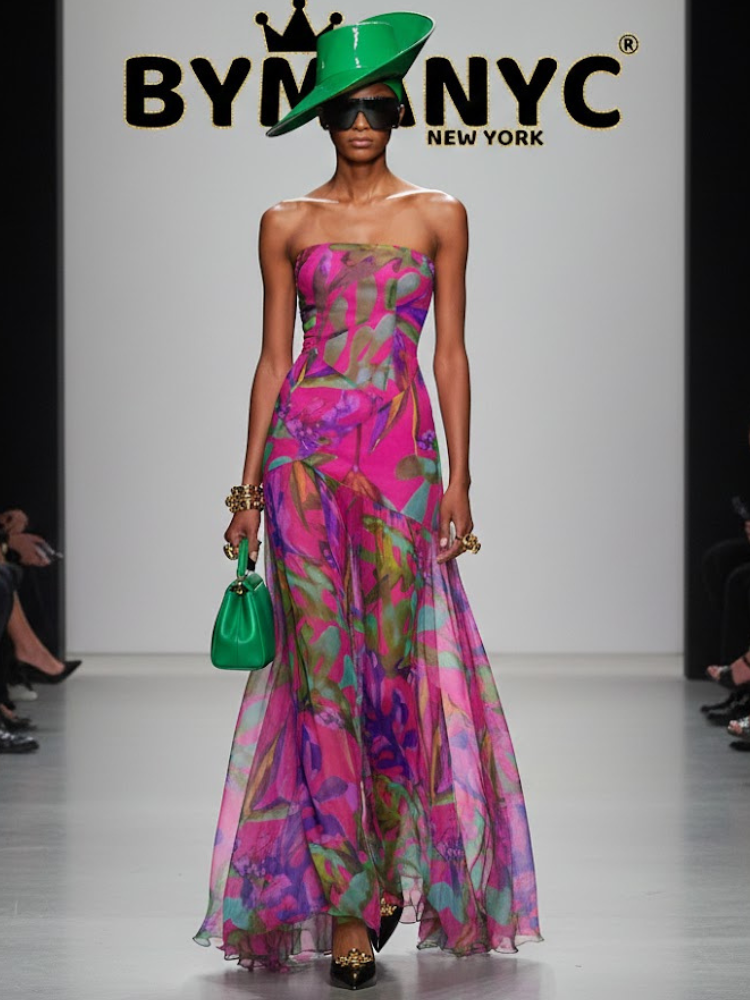 Tropical Vibes Strapless • IBIZA New Collection BYMANYC ® New York
