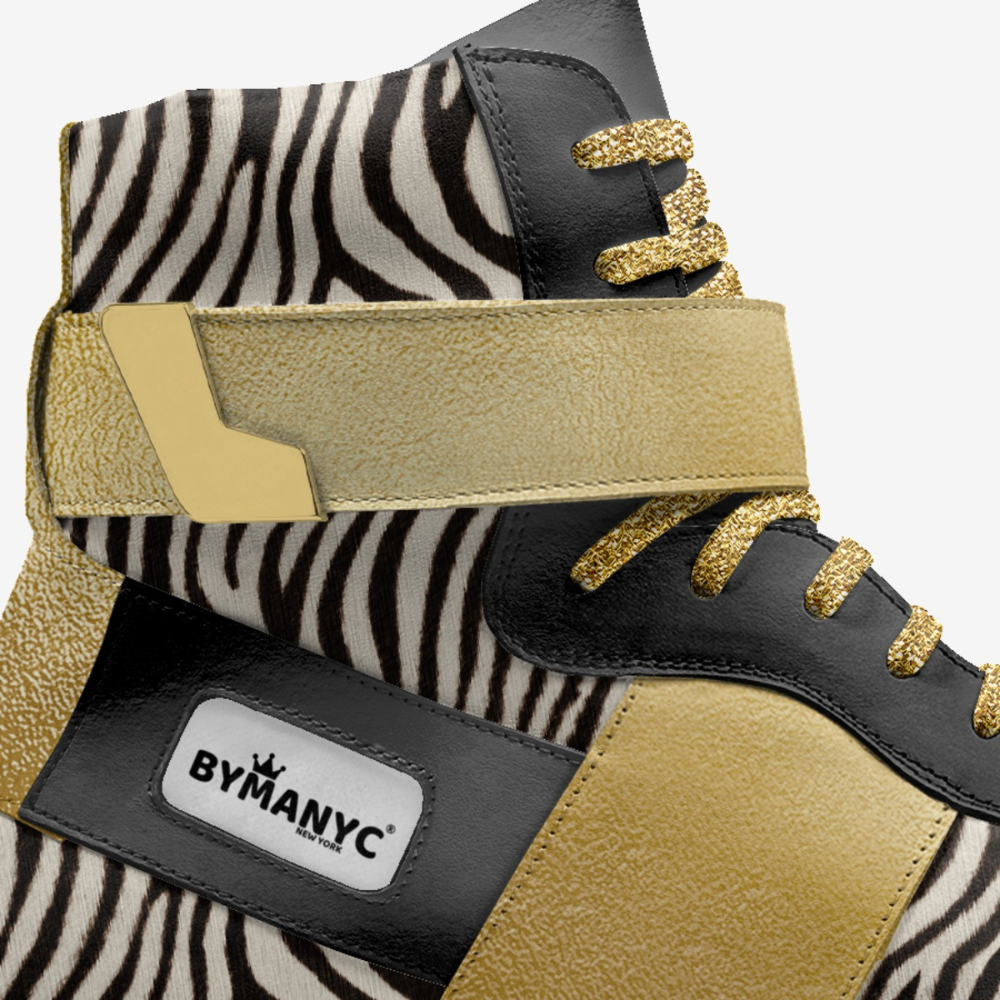 Unisex Limited Edition UPPER EAST GOLD High-Tops BYMANYC ® New York