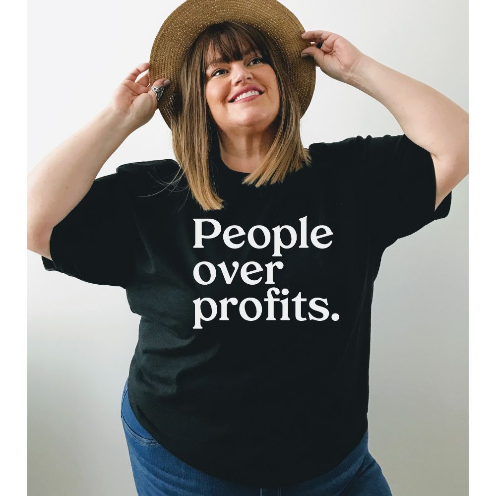 People Over Profits Classic Tee