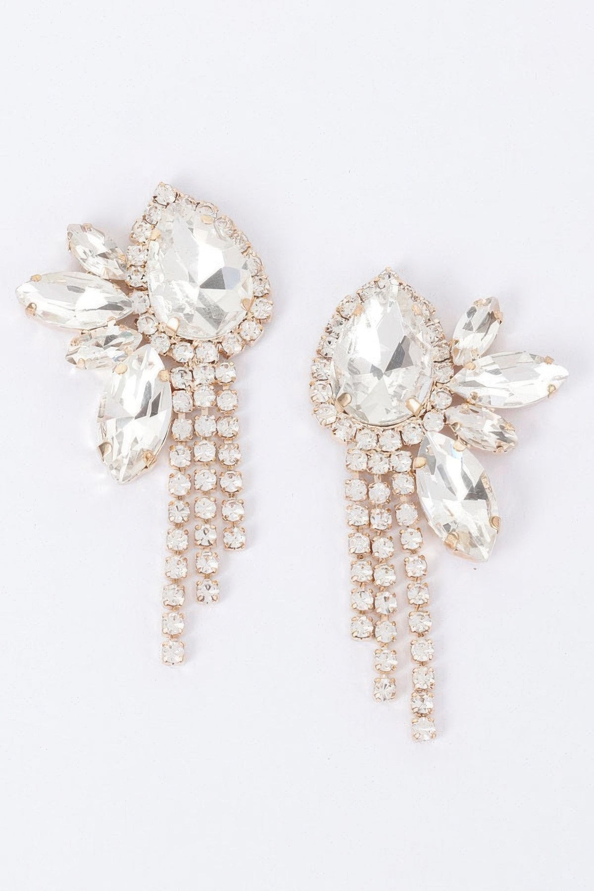 Women's Rhinestone Statement Earrings Prêt-À-Porter BYMANYC ® New York - New Collection