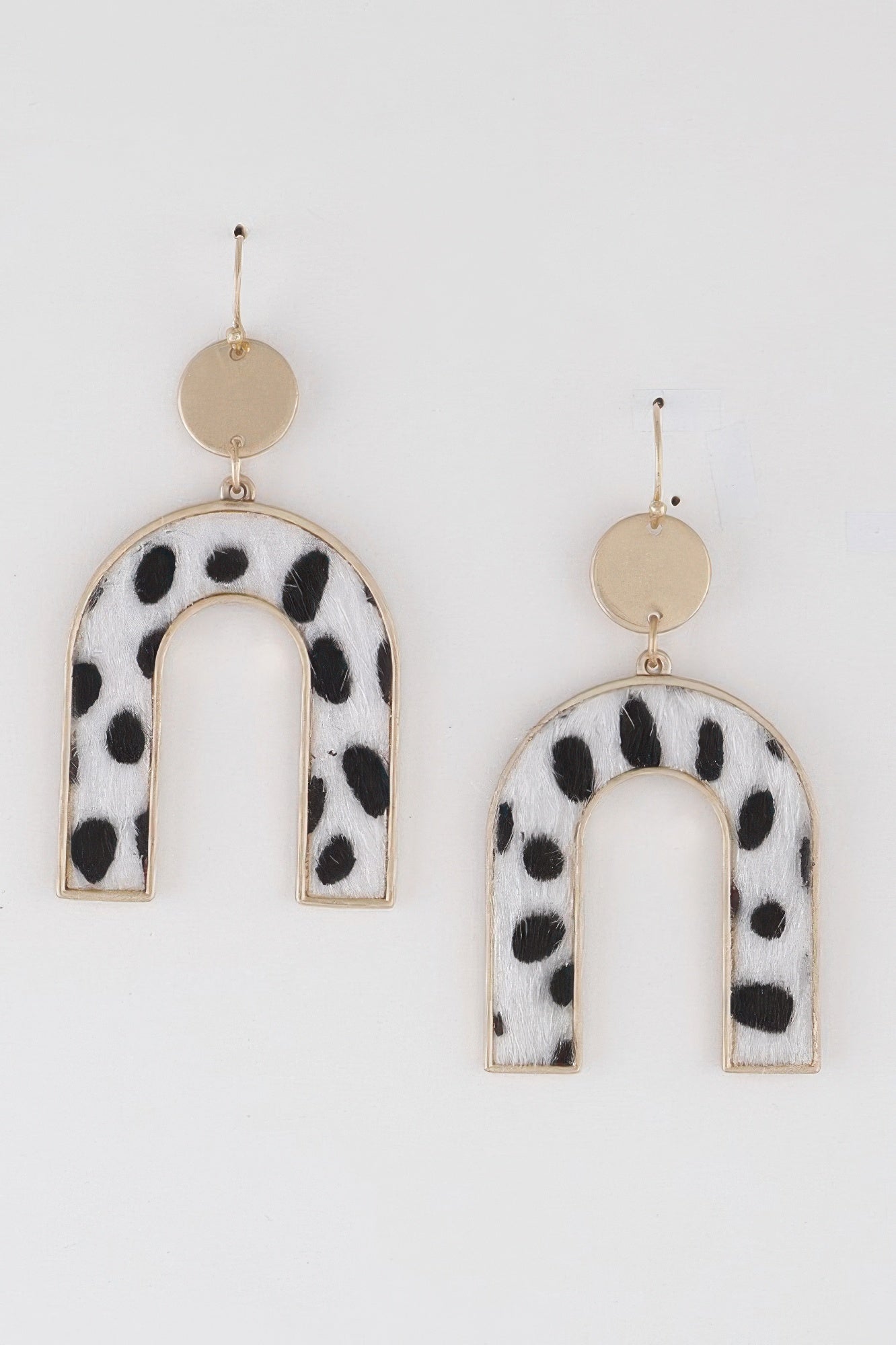 Women's Animal Print Arch Earrings BYMANYC ® New York CONTEMPORARY VIBRANT MODERN JEWELRY - New Collection