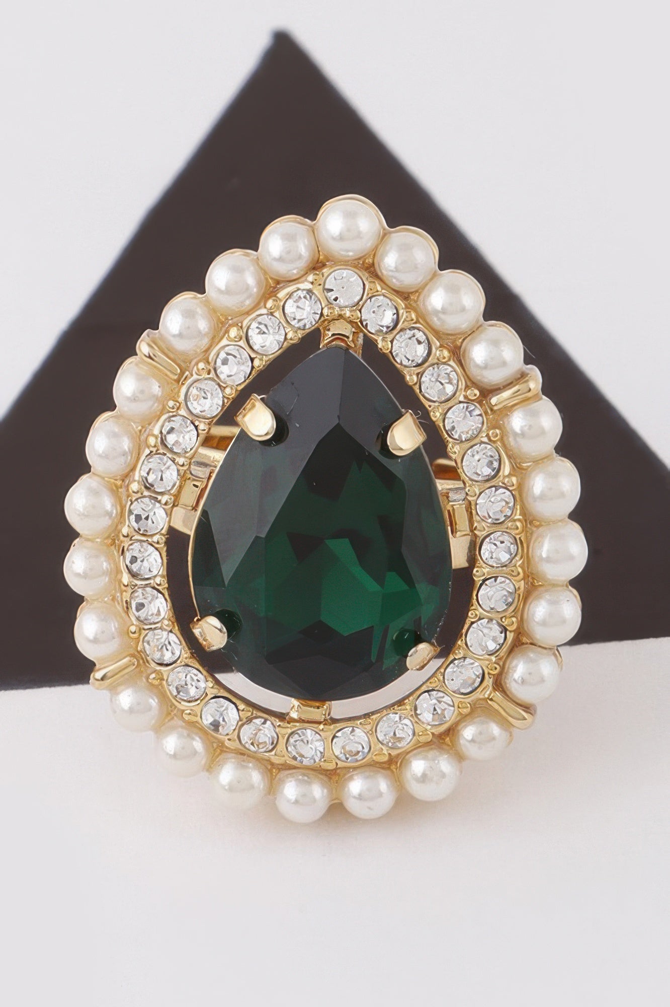 Women's Jeweled Rhinestone Ring BYMANYC ® New York CONTEMPORARY VIBRANT MODERN JEWELRY - New Collection
