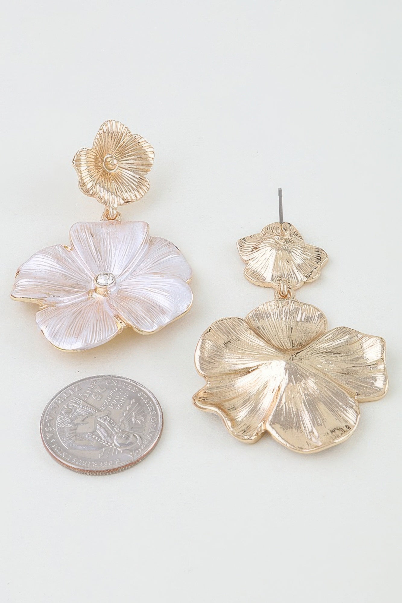 Women's Earrings Drops Poppy BYMANYC ® New York HUDSON BOTANICAL - New Collection