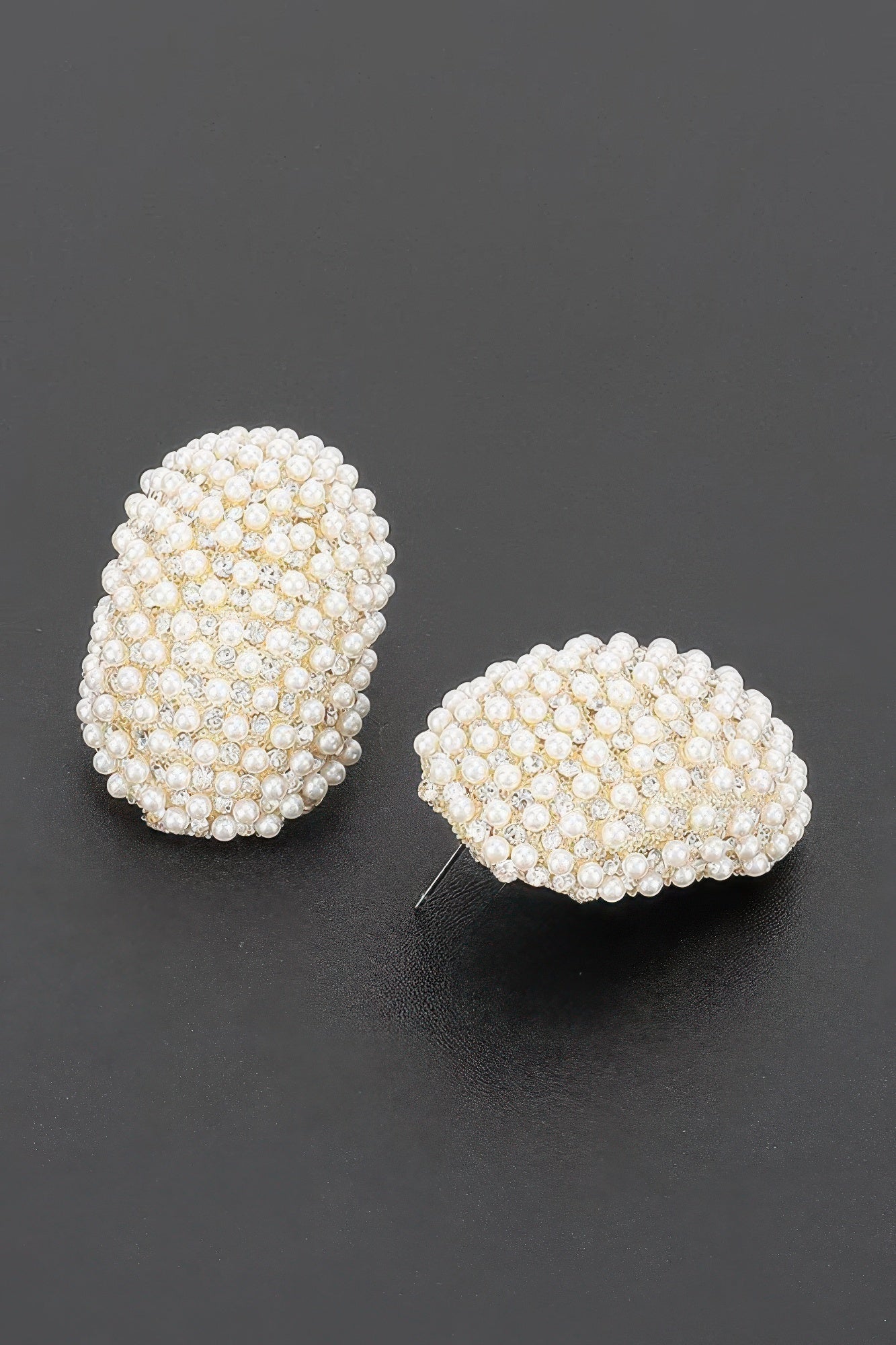 Women's Earrings Studs BYMANYC ® New York METROPOLITAN PEARL - New Collection
