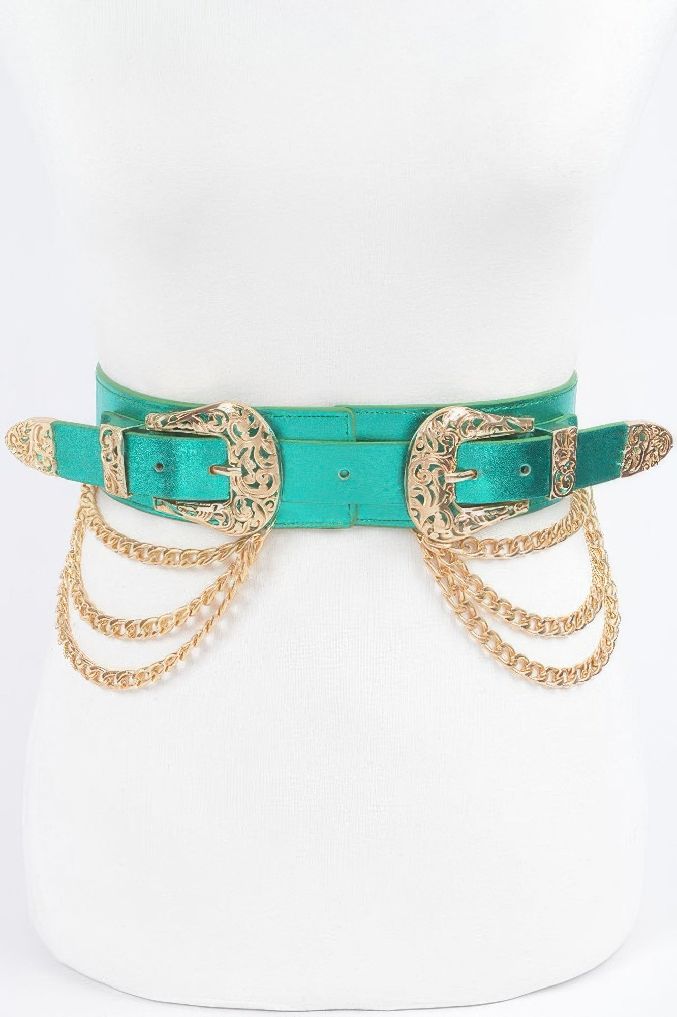 WOMEN'S BELT • SOHO Fashion Chic Two Buckle BYMANYC ® New York