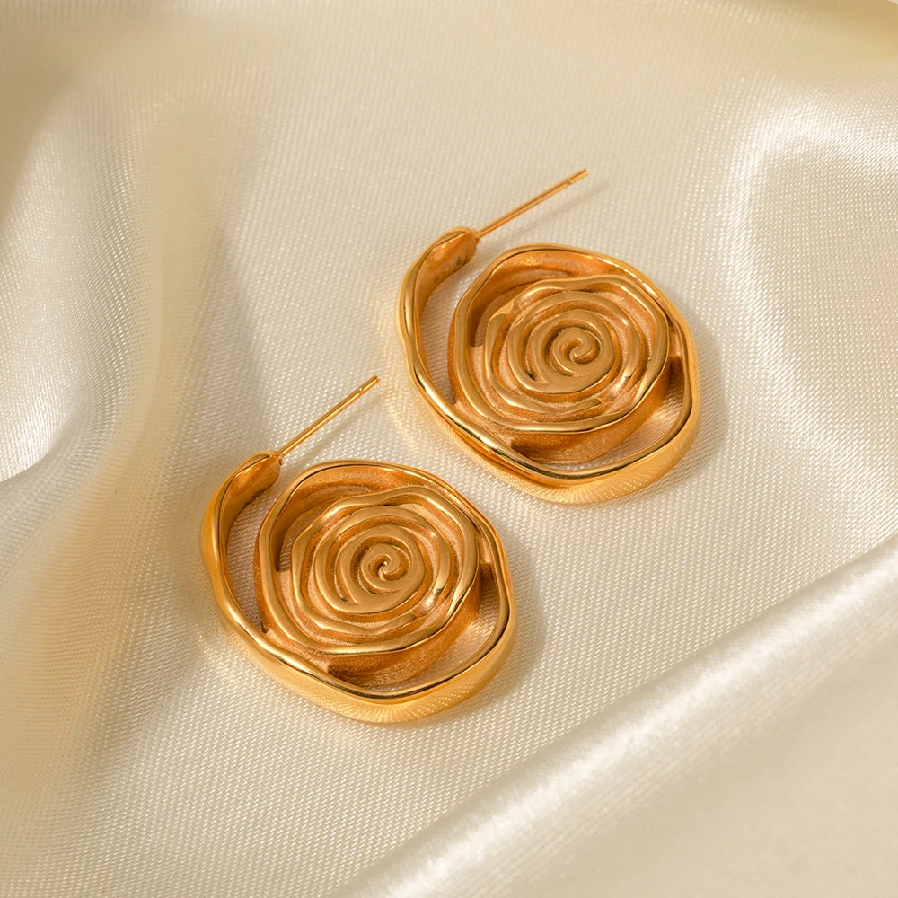 WOMEN'S EARRINGS Gold Color SOHO - BYMANYC ® New York