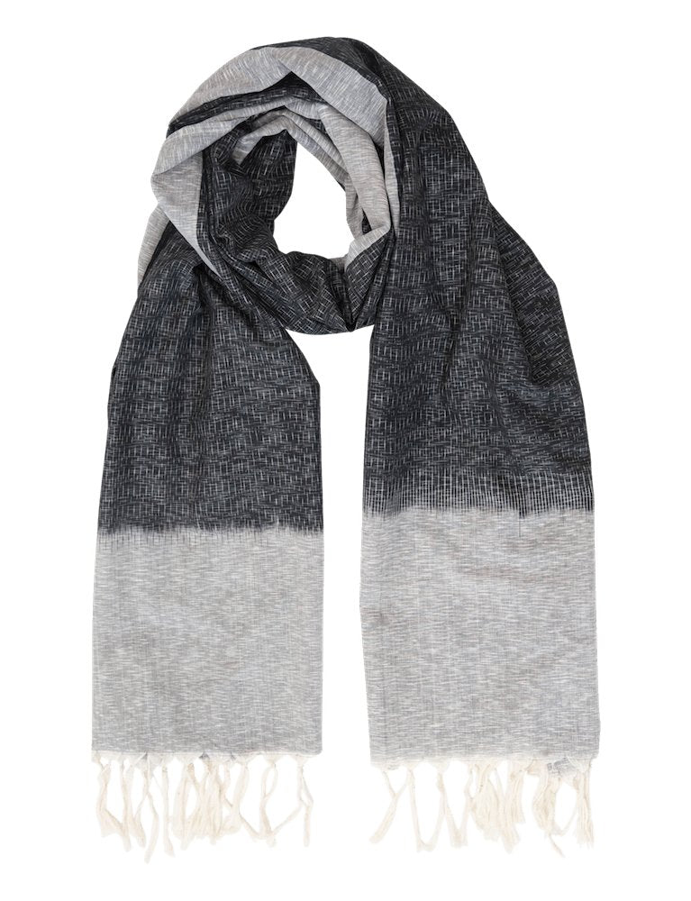 Black and Gray Timeless Scarf