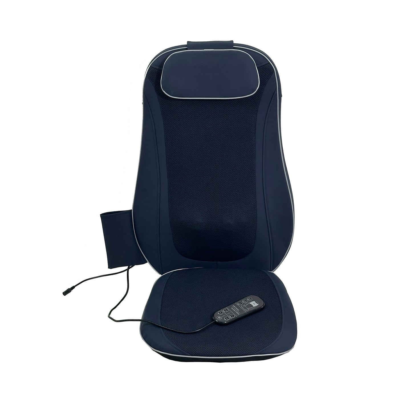 Shiatsu Back Massager with Kneading and Heating-Dark Blue