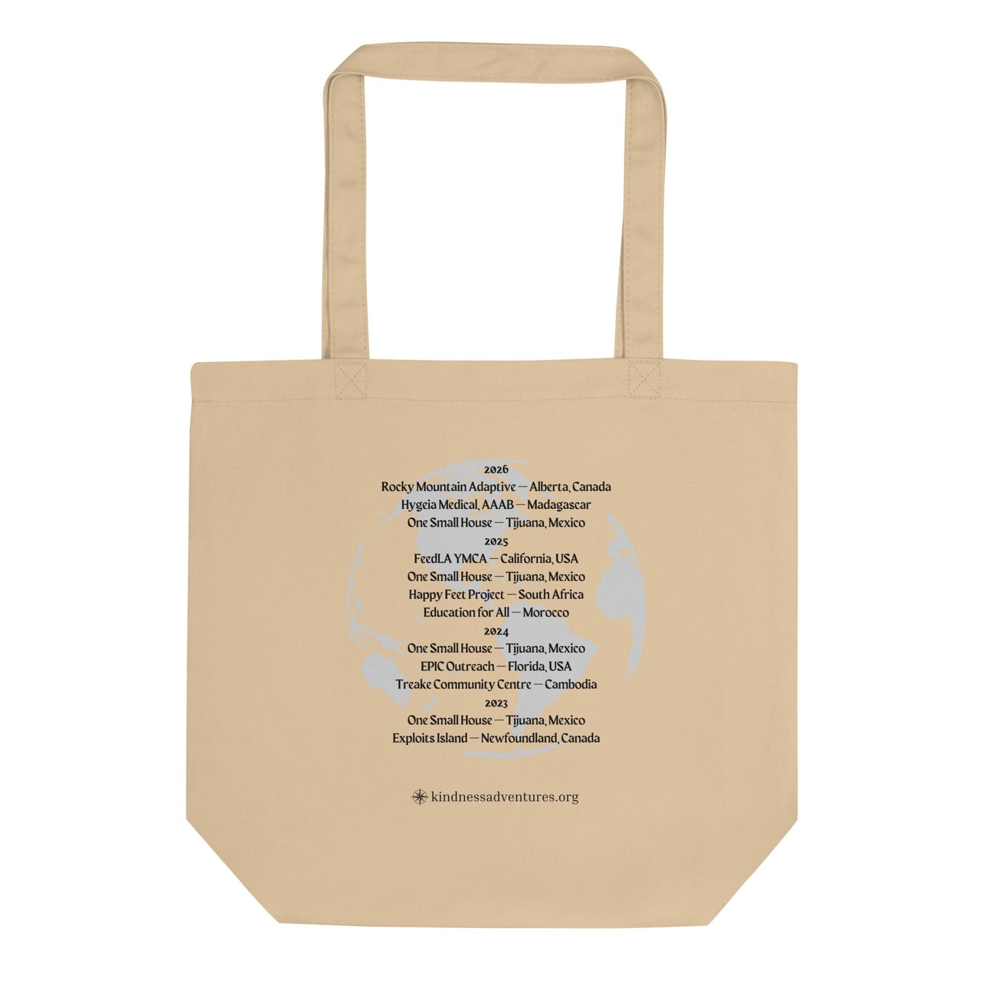 Kindness Adventures Organic Tote