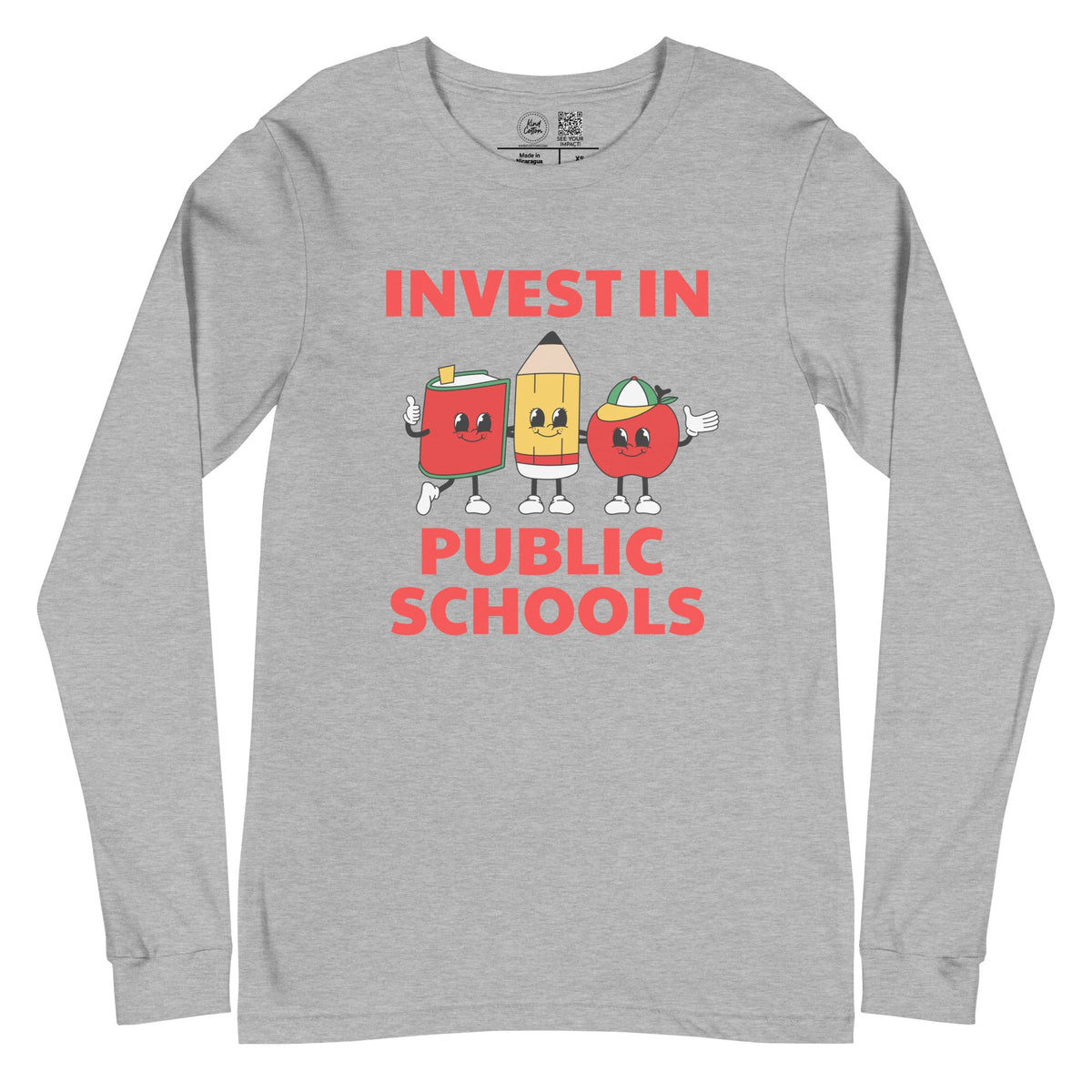 Invest in Public Schools Classic Long Sleeve