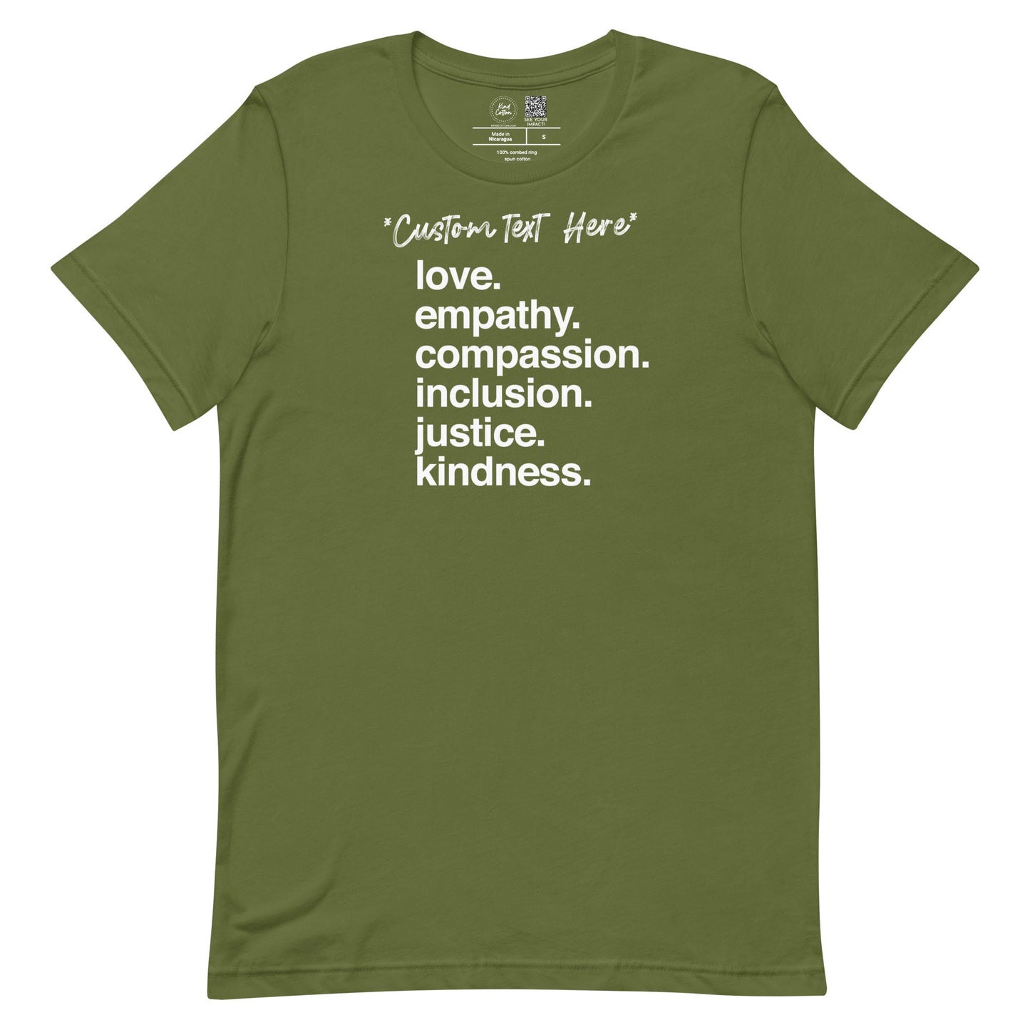 *Customizable* 'Kindness Is' Classic Tee