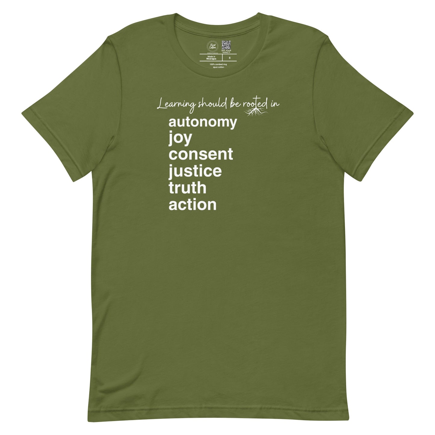 Learning Should Be Rooted Classic Tee