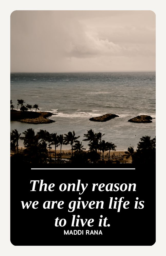 Metal Bookmark, "The Only Reason" (Rana)