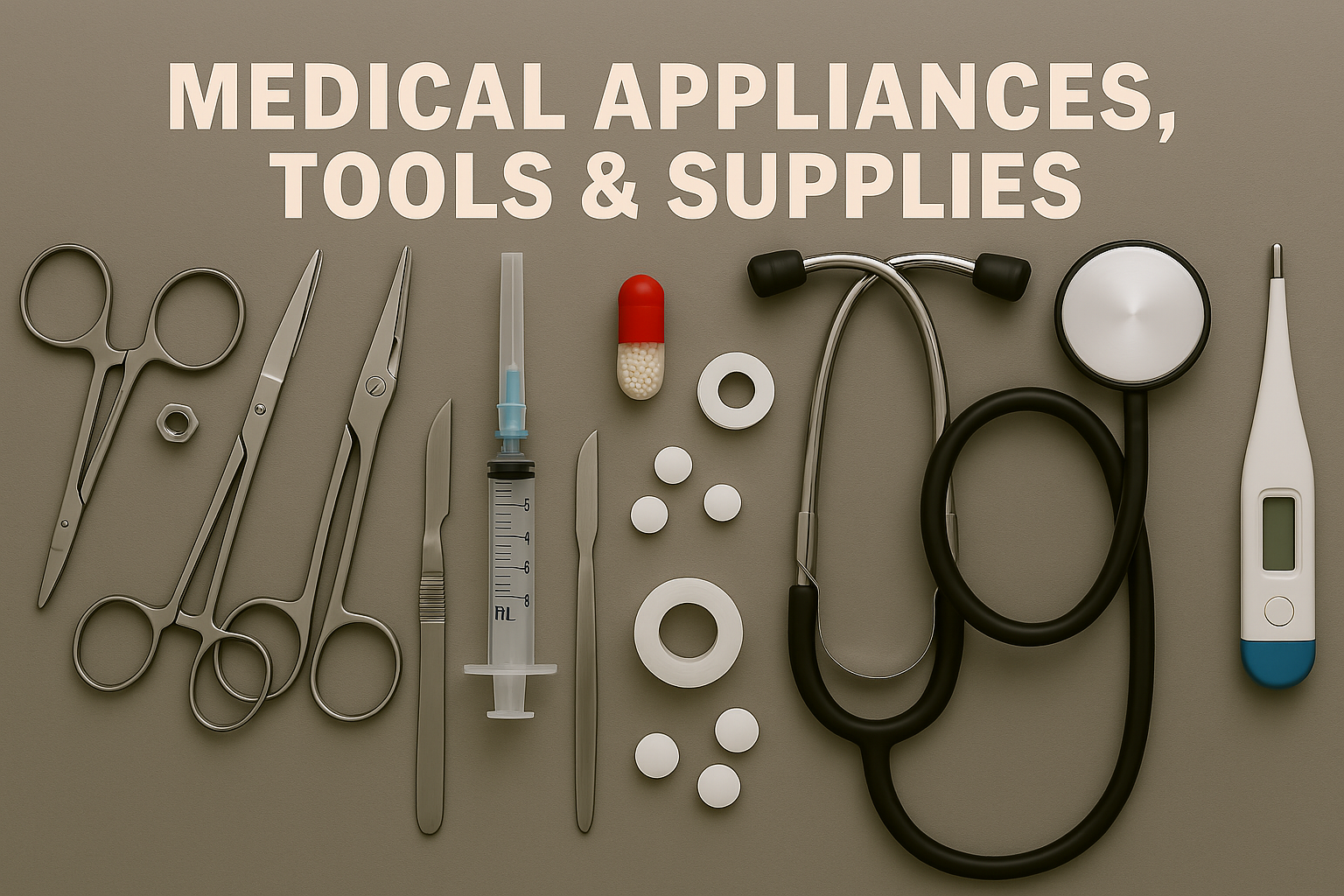 Medical Appliances, Tools & Supplies