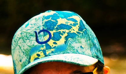 Brella Blue Yellow Unisex Waterproof Hat