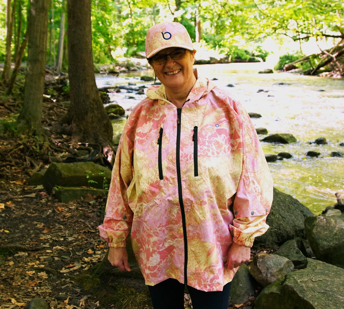 Brella Strawberry Lemon Unisex Rain Jacket