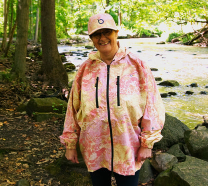Brella Strawberry Lemon Unisex Rain Jacket