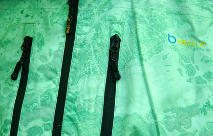 Brella Light Green Unisex Rain Jacket