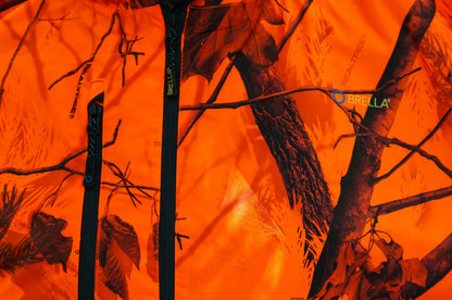 Brella Realtree AP Blaze Camo Unisex Half Rain Jacket
