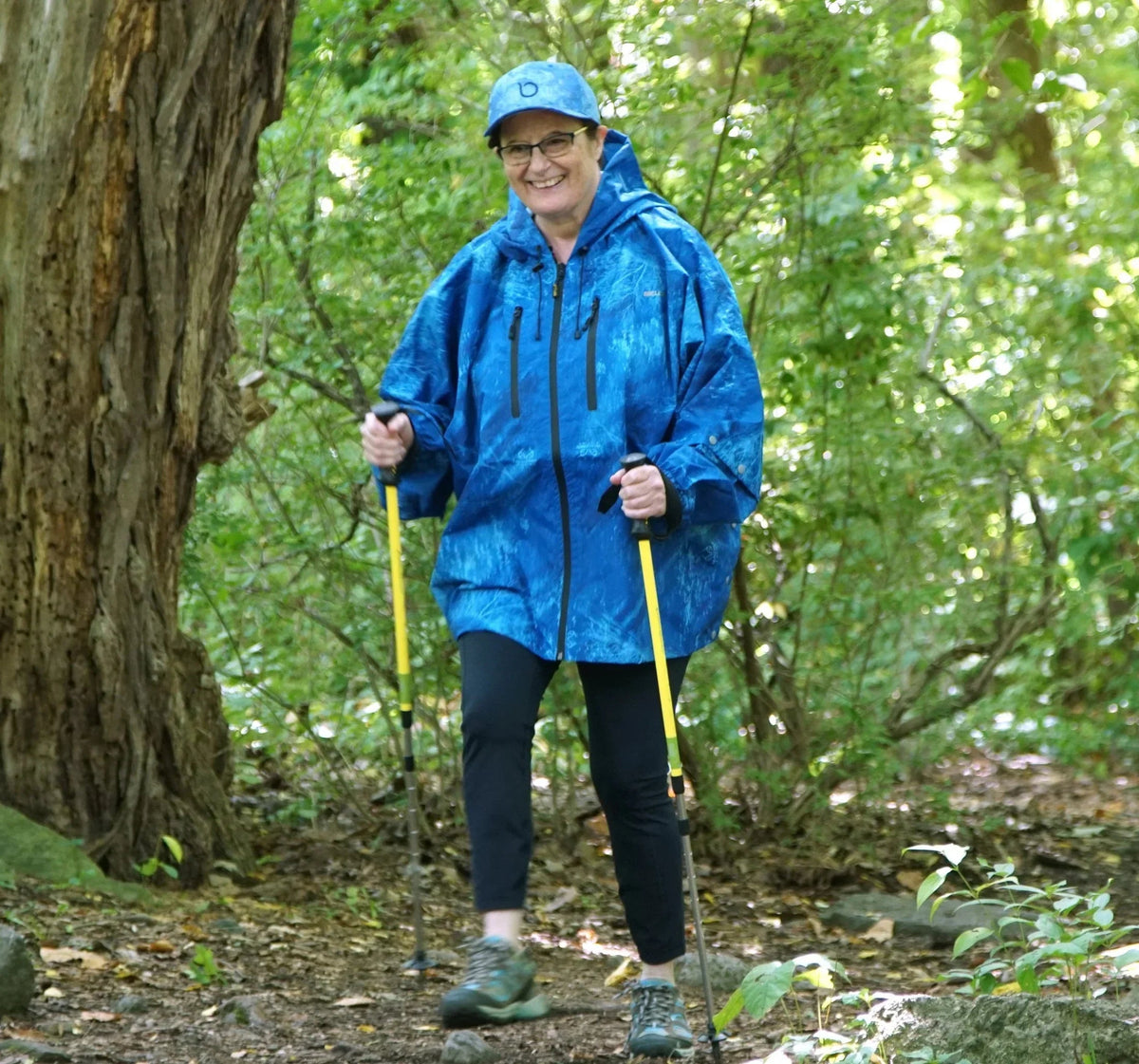 Brella Blue Unisex Rain Jacket
