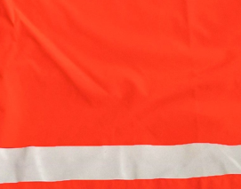 Brella® Orange Unisex Rain Jacket Reflective Strips | All-Weather Protection