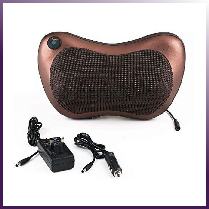 Back and Neck Massage Pillow W/Heat