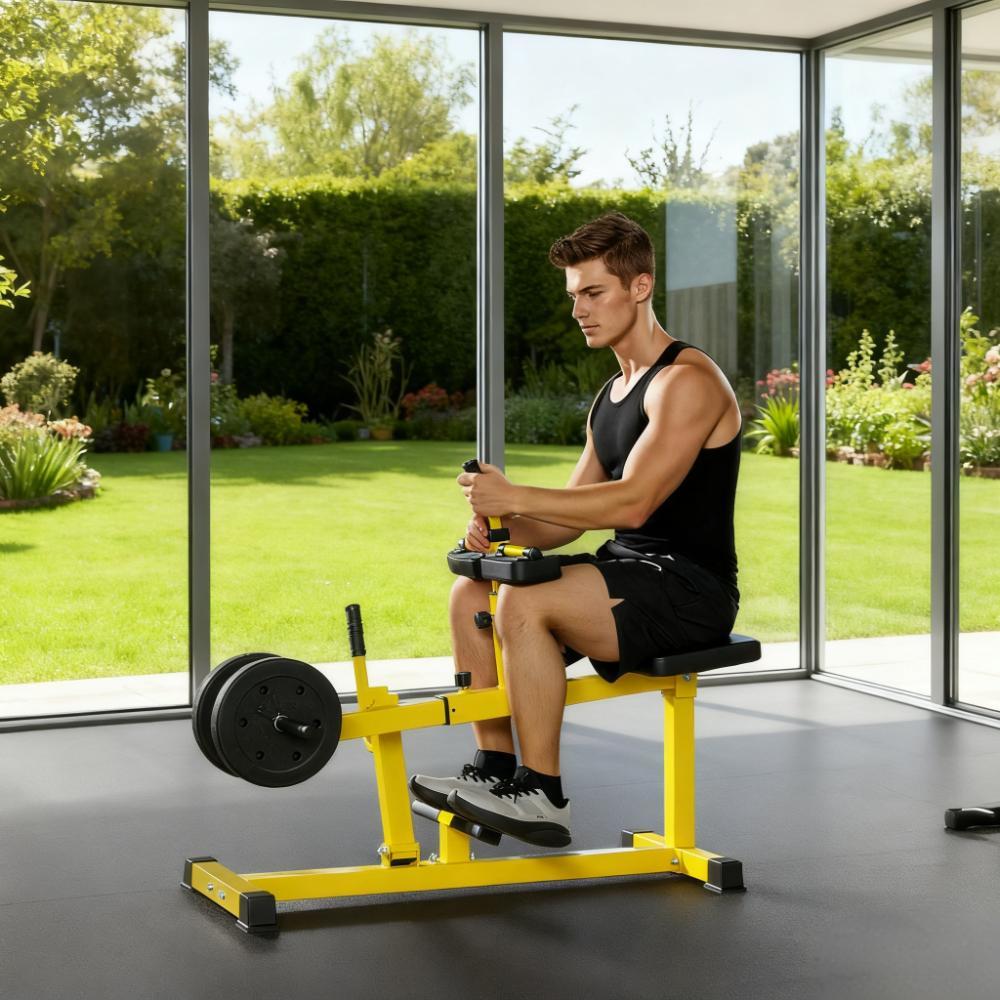 Yellow Gym Equipment for home