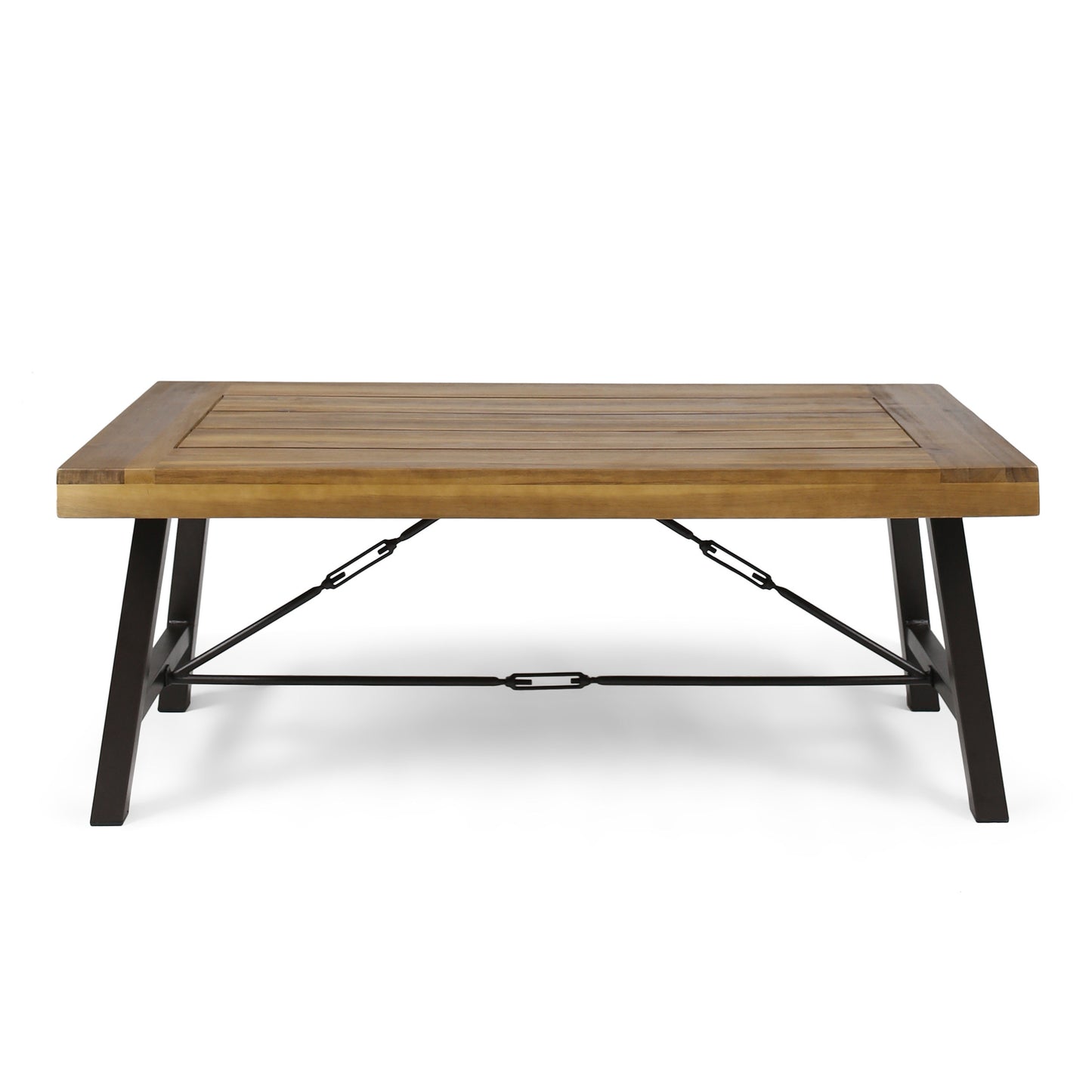 Outdoor Acacia Wood Coffee Table, Teak
